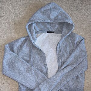 Gray Hooded Women’s Sweater